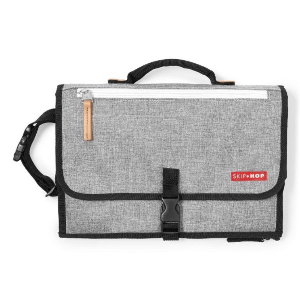 Skip Hop Portable Diaper Changing Pad, Pronto, Grey Melange